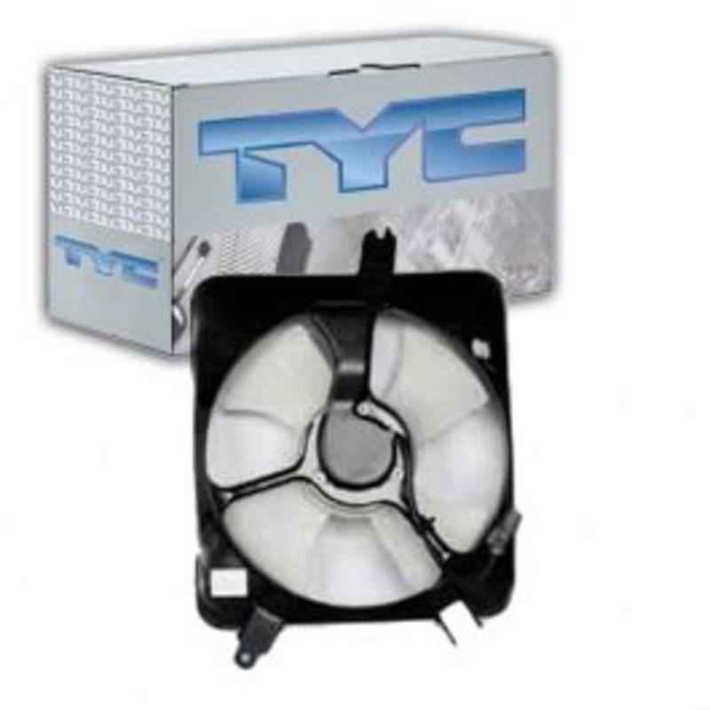 TYC AC Condenser Fan Assembly for 1994-1997 Honda Accord 2.2L L4