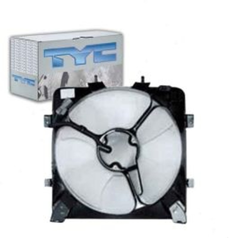 TYC AC Condenser Fan Assembly for 1993-1997 Honda Civic del Sol