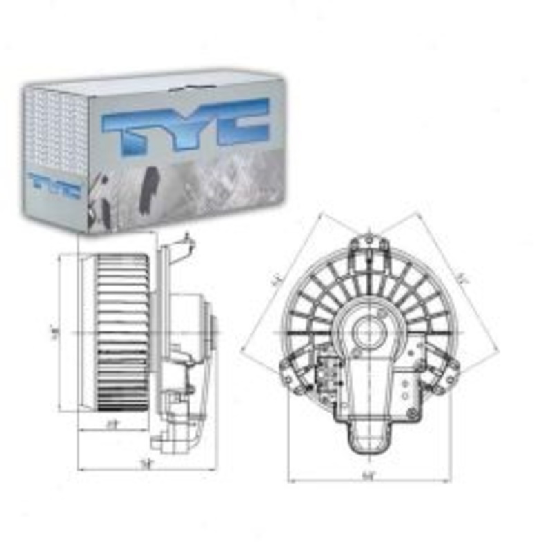 TYC Front HVAC Blower Motor for 2012-2018 Toyota Prius V