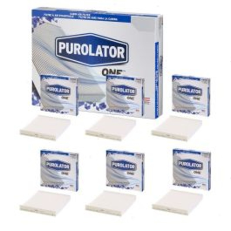 6 pc Purolator ONE C31412 Cabin Air Filters