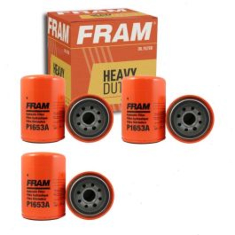 3 pc FRAM Heavy Duty P1653A Hydraulic Filters