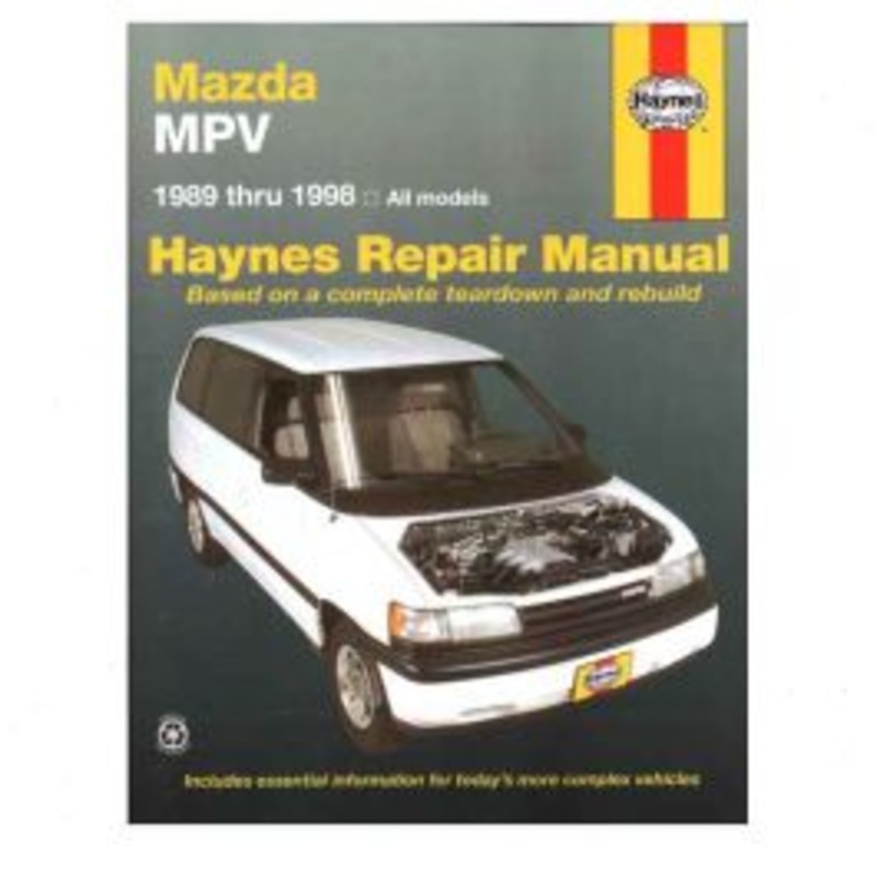 Haynes 61020 Repair Manual Mazda MPV Van 89-98