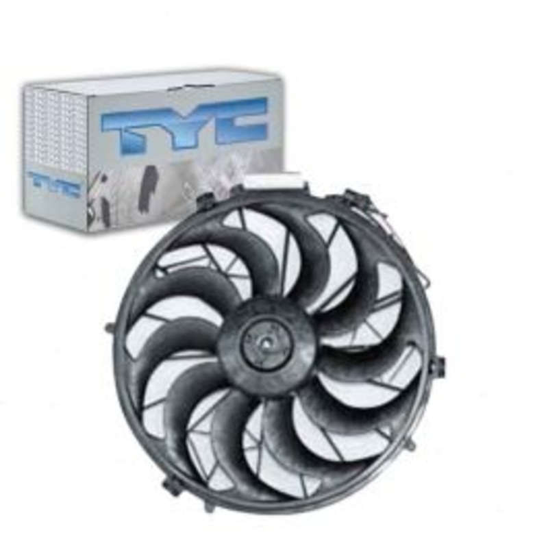 TYC AC Condenser Fan Assembly for 1991-1992 BMW 850i