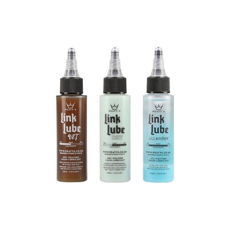Peaty's LinkLube All Season Starter Pack - 60ml Bottle x 3
