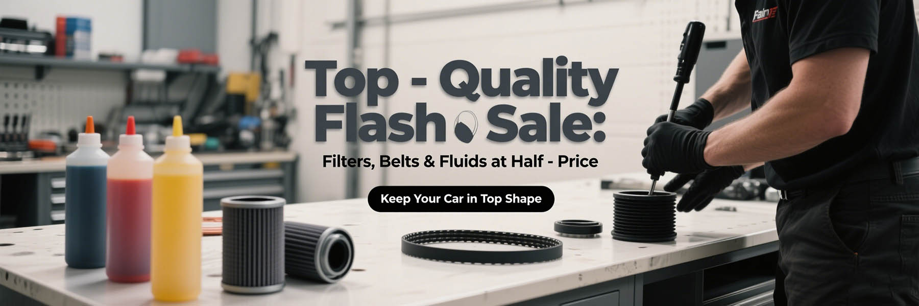 Car Maintenance Parts & Kits | Filters, Belts & Fluids for All Vehicles